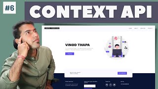 Use Context API & useContext Hook || No Props 👎 || React Multi-page Website in Hindi #6