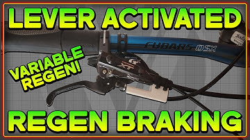 Lever Activated Regen Braking, projects to make variable regen more user friendly.