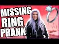 LOST WEDDING RING PRANK!! 💍 😭  (SHE WENT CRAZY!!)