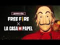 La casa de papel animacin   garena free fire