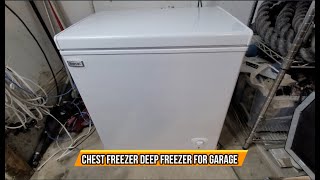 Chest Freezer Deep Freezer for Garage