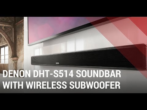 Denon DHT-S514 Soundbar with Wireless Subwoofer - Quick Review India