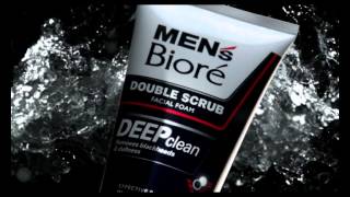 Men's Biore Double Scrub & Acne Solution Baharu TVC