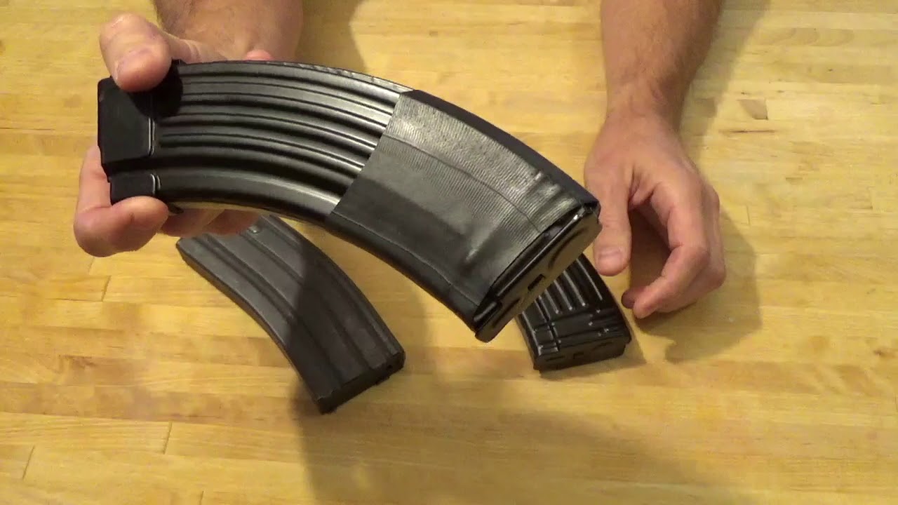 AK/AR Magazine Grip Hack/Tip (Bicycle Tube) YouTube