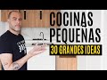 30 Ideas para COCINAS PEQUEÑAS (Optimiza y embellece la tuya)