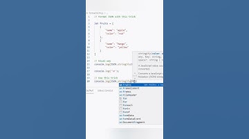 Debugging tips for JS | Must know JSON trick #shorts