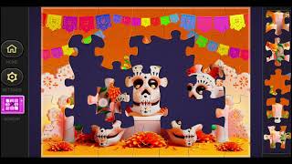 Magic Jigsaw Puzzle: Calendar - 1st November: Day of the Dead (35) screenshot 2
