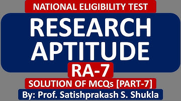NET Research Aptitude (English)-7
