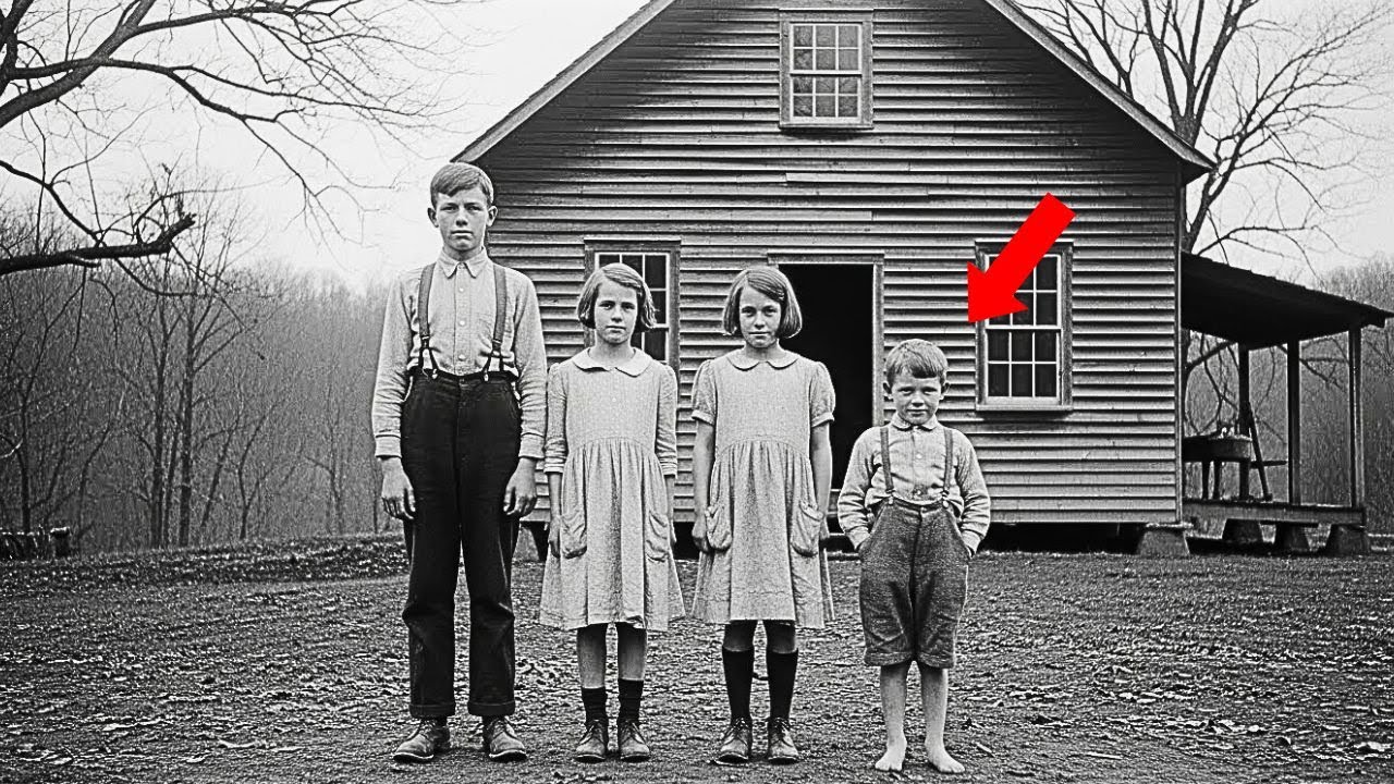 A 1925 Photo Shows Siblings Playing — Until You Realize What's Missing