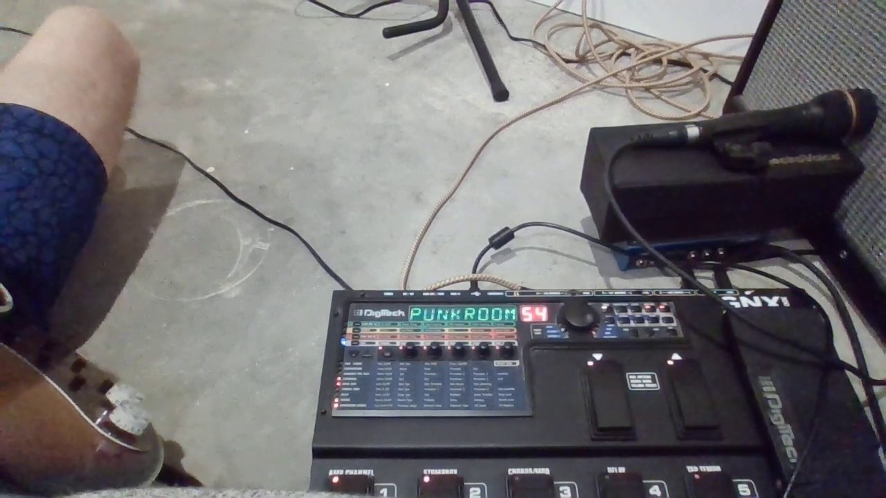 Punk Rock Presets on the DigiTech GNX 3000