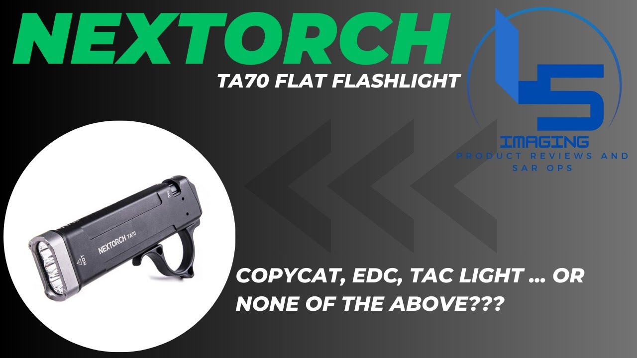 Плоский фонарик NEXTORCH TA70. Копия, фонарик для повседневного ношения, тактический фонарик или ...