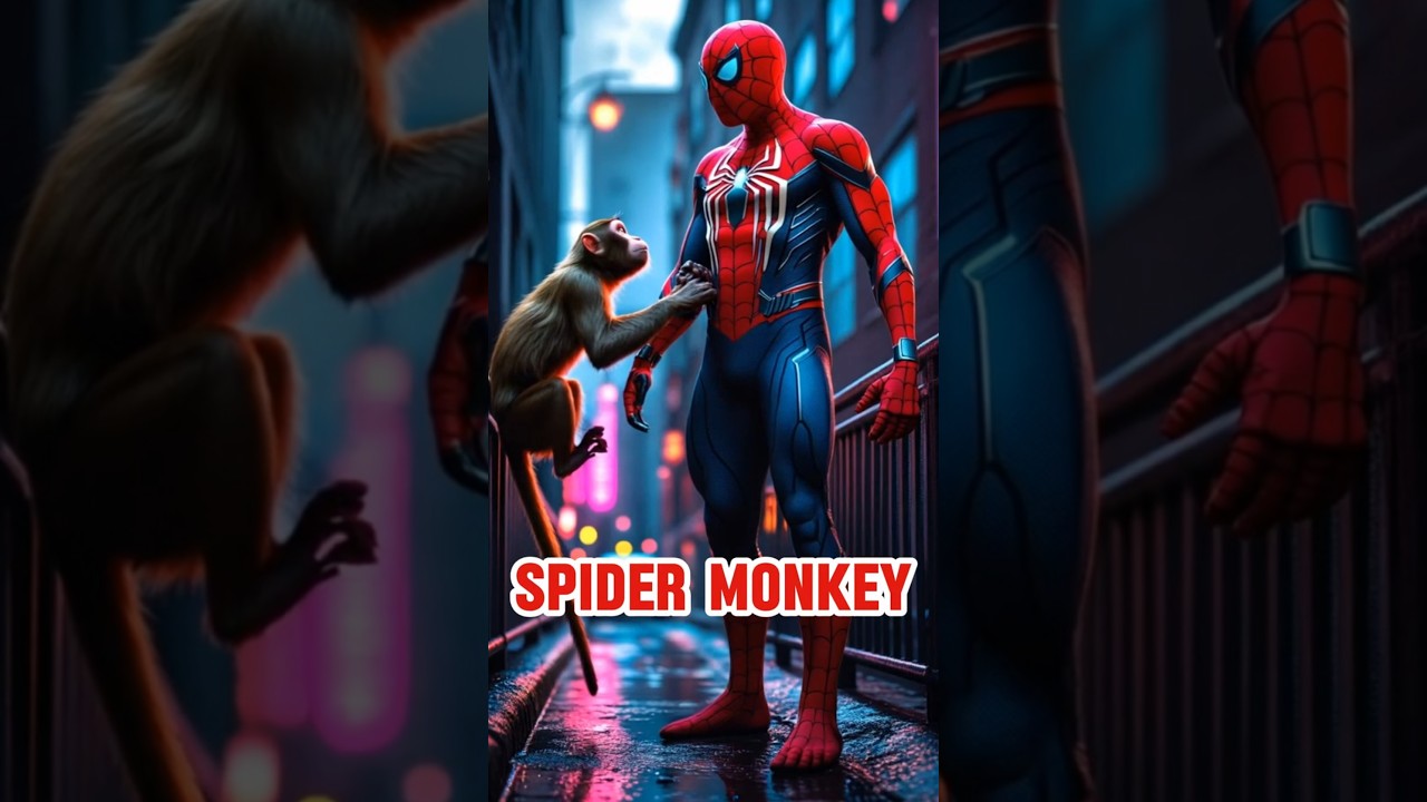 Animal Fusion and Transformation with AI part (15) #marvel# #aidesign#vengers