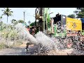 Borewell drilling heavy machine,heavy water flow വലിയ ഹെവി ബോ൪വെൽ മെഷീ൯ നിലക്കാത്ത വെള്ളം #kerala