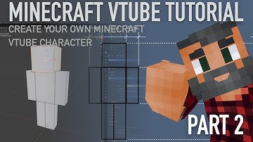 Minecraft Player Character vTuber Creation Tutorial | Part 2 | Blender | VRM | 3tene | Re-upload