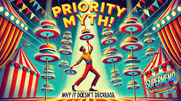 Understanding Why Priority "Decreases" Across Time Is A Wrong Assumption in Supermemo