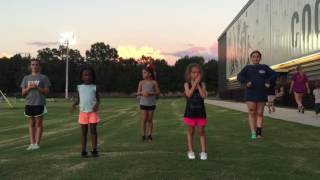 TOUCHDOWN cheer 2016