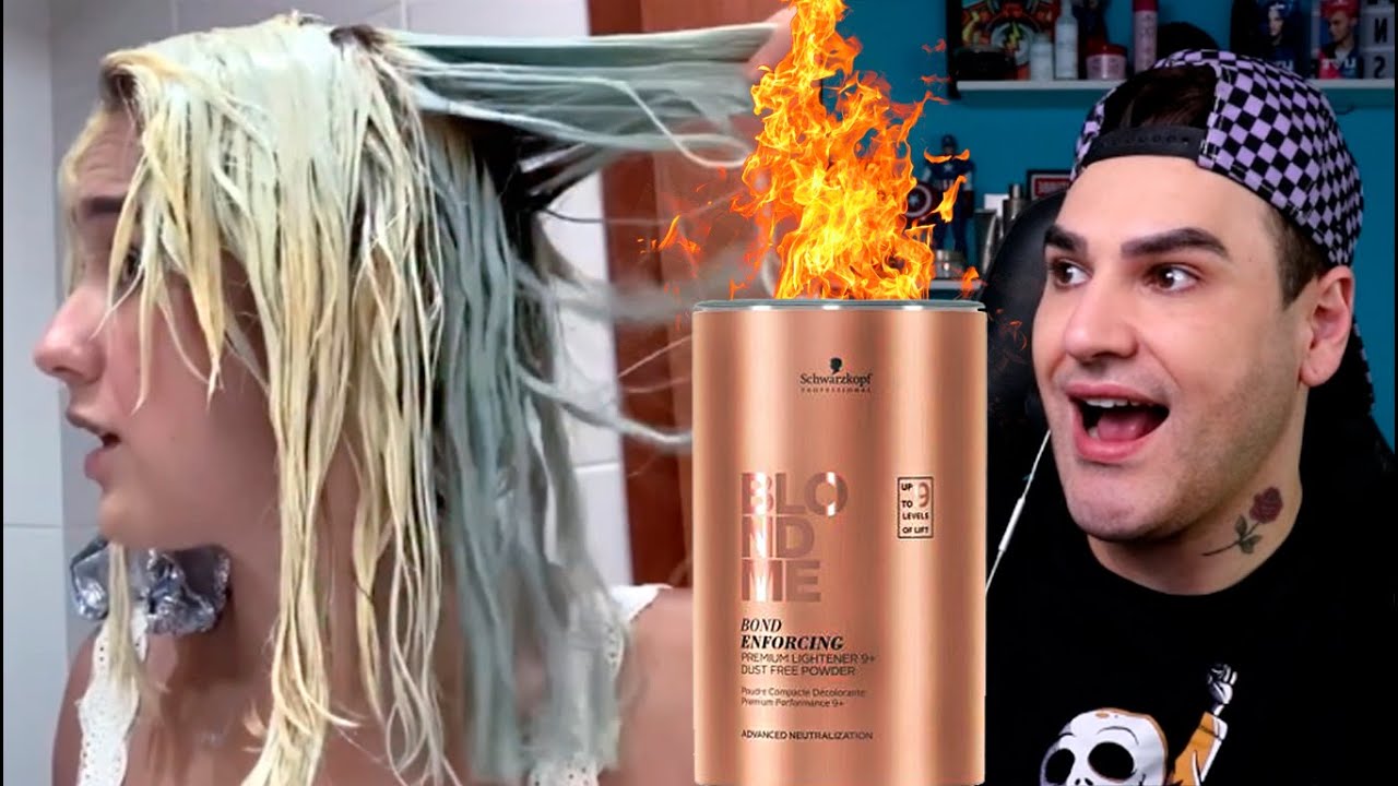 ISSO FOI COM BLOND ME 😐A DESCOLORAÇÃO GLOBAL DELA ME SURPRRENDEU