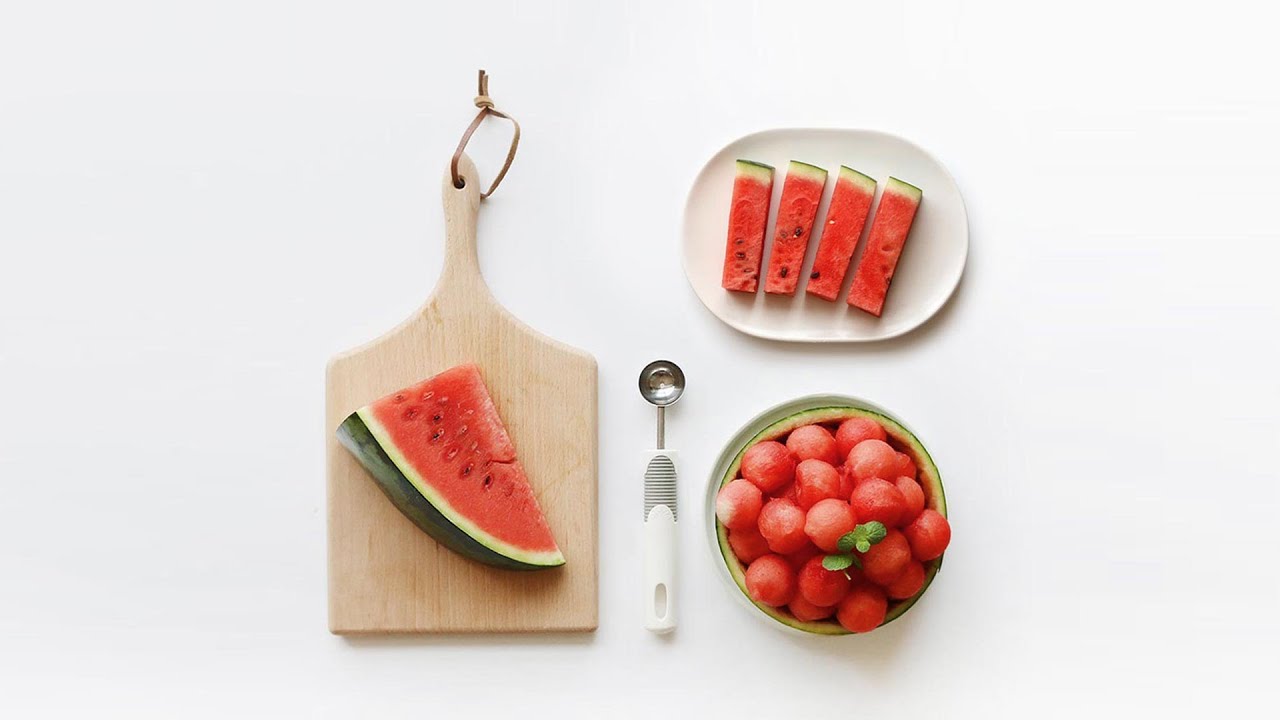 ⁣[키친가이드] 수박 예쁘게 써는 방법 2탄! : 2 MORE Ways to cut Watermelon