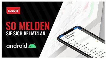 How to login to MT4 | Android | DE