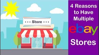 4 Reasons to Have Multiple eBay Stores