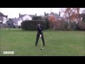 Harry flower  slow motion golf swings  normal speed 