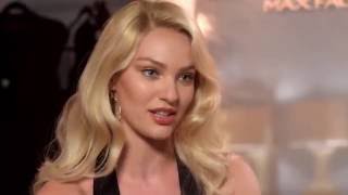 Bastidores do comercial Glamour Extension Mascara com Candice Swanepoel | Leng. PT