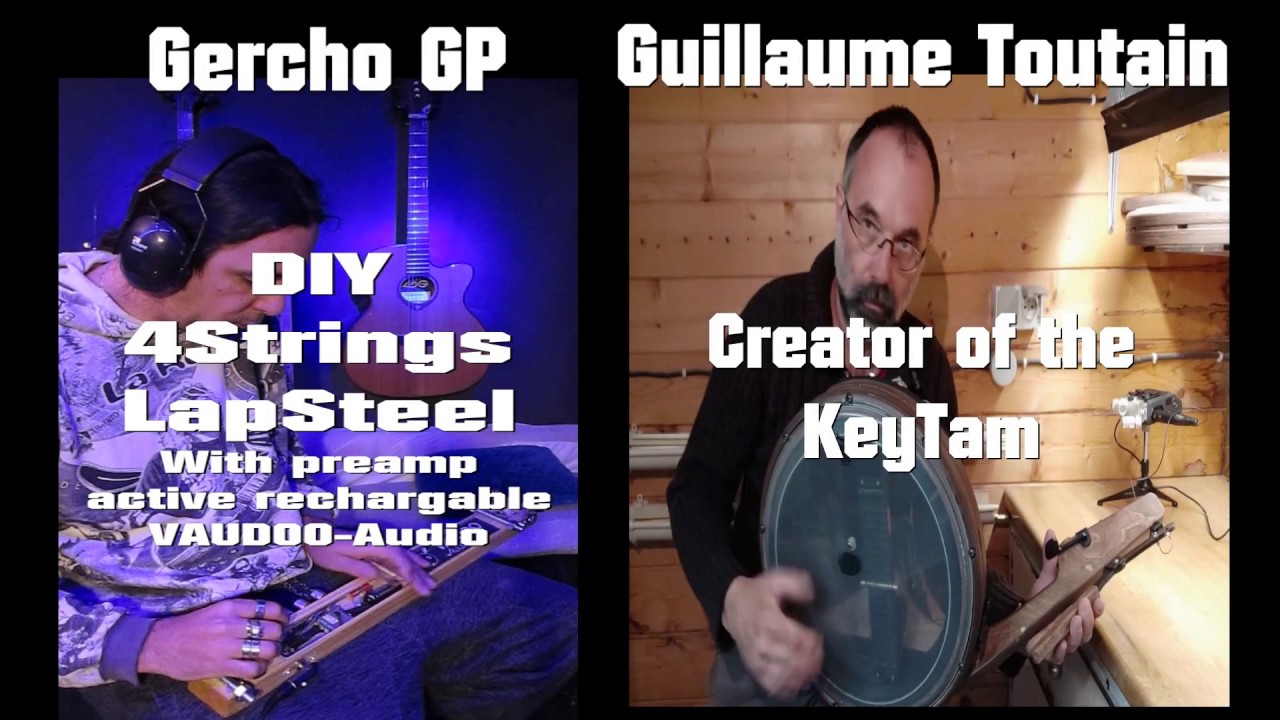 Jam Collab - Keytam - DIY 4 Strings Lapsteel