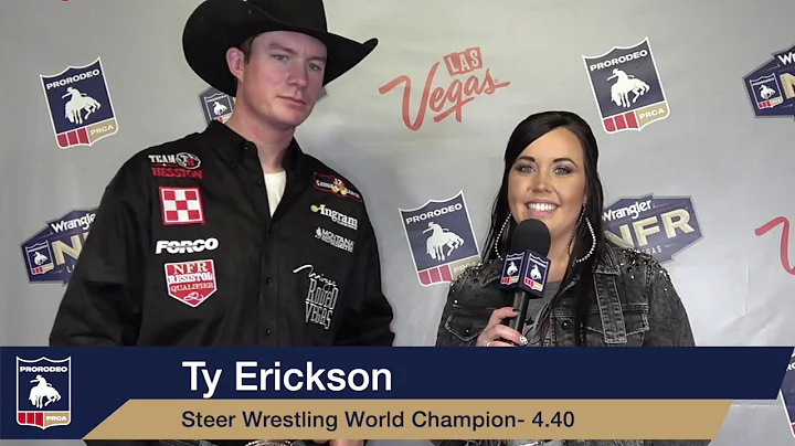 2019 #WranglerNFR | World Champion | Steer Wrestli...