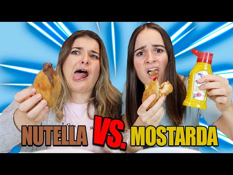 Desafio Nutella Vs Mostarda!