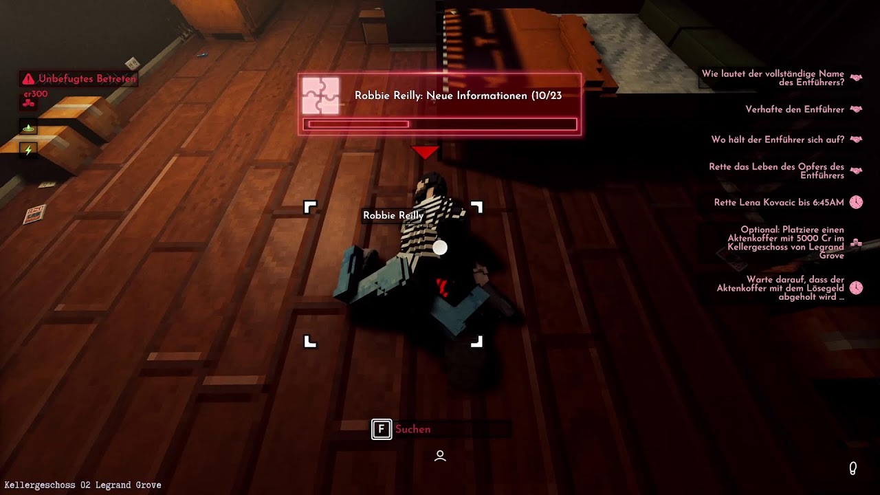 Heute Shadows of Doubt mit Wolfi