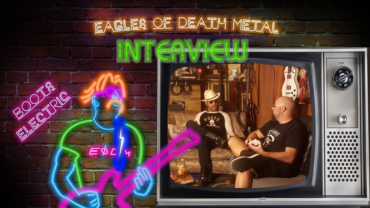Jesse Hughes Boots Electric Interview, Super Troopers 3, Eagles of