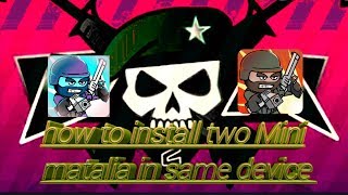How to install two Mini militia  in same device// by veeruzone mm screenshot 4