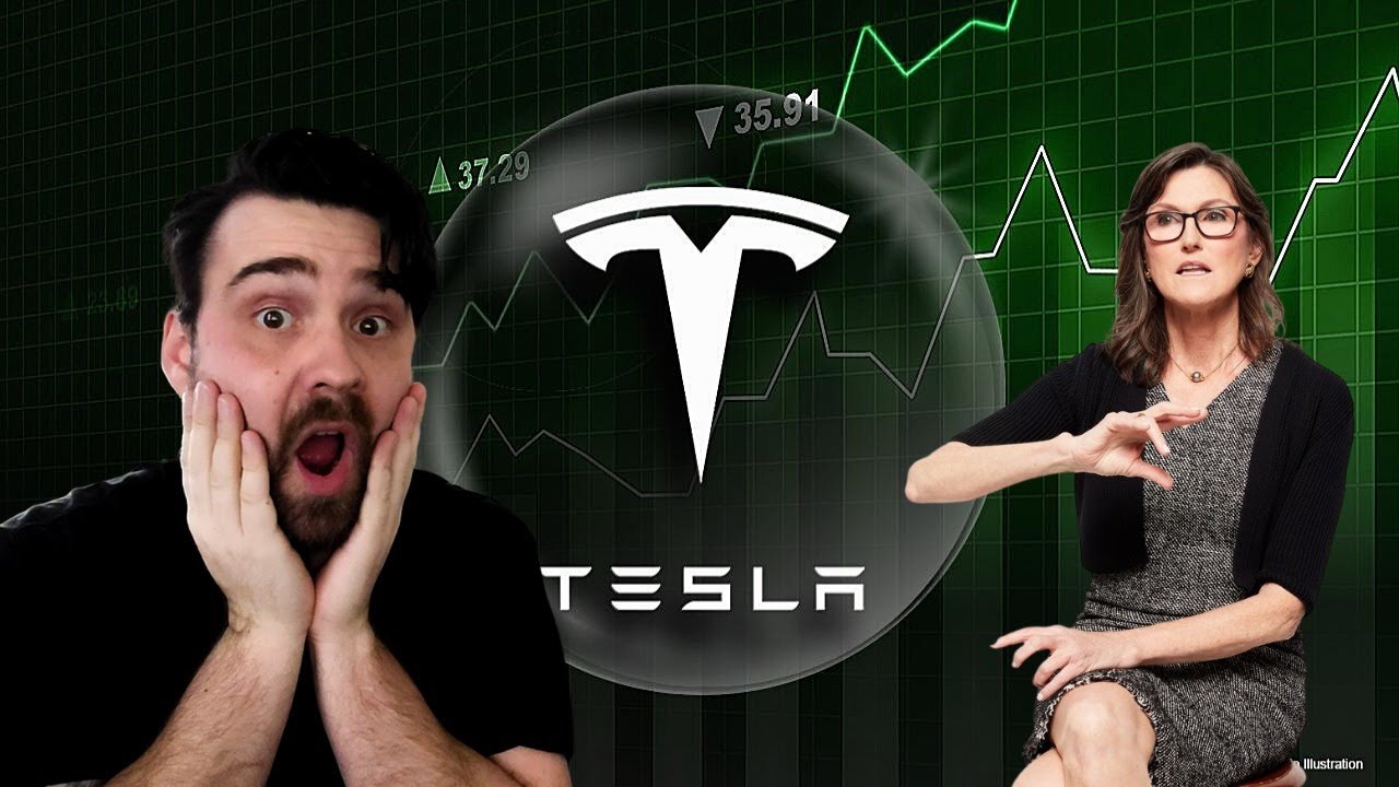 Cathie Wood's NEW 4,000 Tesla Stock Price Target is Insane! Will Ark
