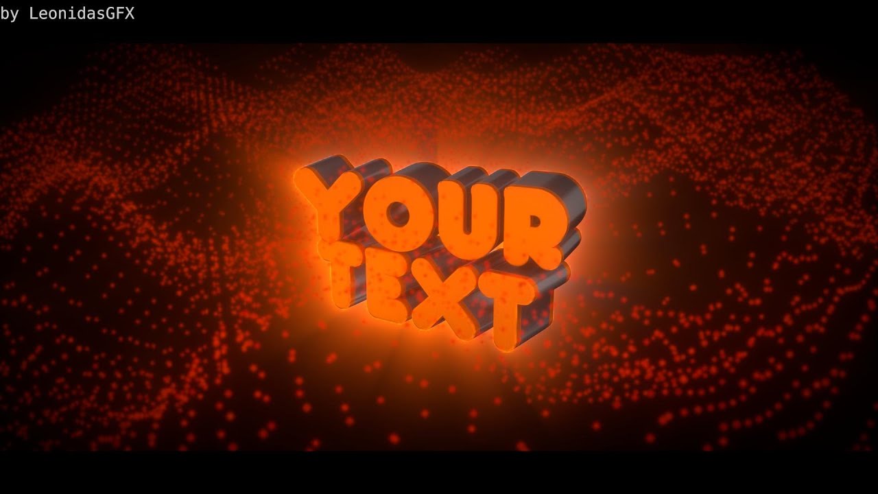 [TEMPLATE] Free blender intro template #9 - YouTube