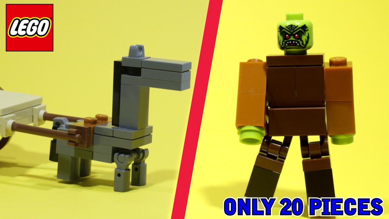 10 Roblox Dead Rails things you can make with 20 Lego Pieces