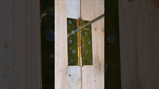 🚪 Fixed Loose Door Hinges with TOOTHPICKS (No Anchors Needed!) 🔥