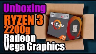 Unboxing Ryzen 3 2200g Radeon Vega Graphics - Droga Digital