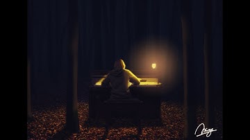 How to Create Man Playing Piano In Dark Forest Photoshop Manipulation Tutorial 2019