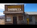 Darwin Ghost Town! Old Mining Town! It was DEAD QUIET! (Semi-Ghost Town)