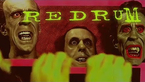 REDRUM (by Tom Waits) - AI Stable Diffusion Generated Video - Halloween 🎃