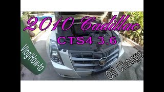 Match Highlights Vlog: 2010 Cadillac CTS4 3.6 Oil Change