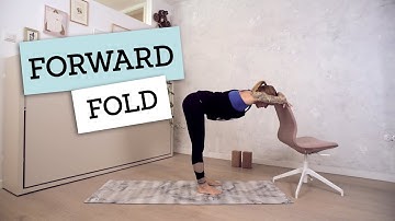 Hamstring stretching with Forward Folds