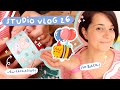 ✿STUDIO VLOG 26✿ Why I have been away from YouTube, back to my old routine & new packaging material.