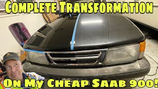 Unbelievable Results On My $300 Saab 900 Turbo! How I Saved Her From The Crusher!!