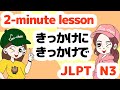 N3文法：きっかけに / きっかけで【Grammar】