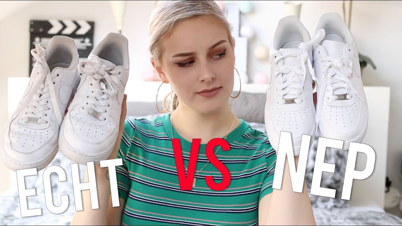 NIKE AIR FORCE | ECHT NEP - YouTube