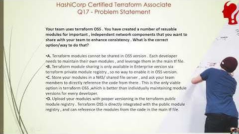 HashiCorp Certified Terraform Associate   Practice Question 17
