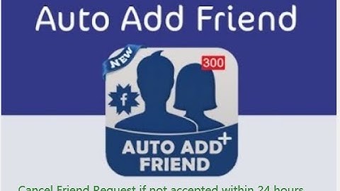 Auto add Facebook friends and cancel friend requests.(2021)