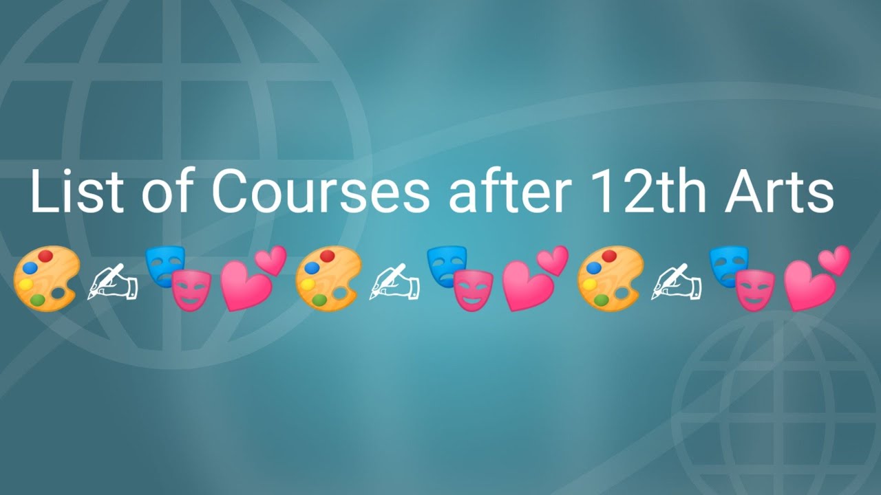 top courses after 12th artsart se 12th k baad coursebrain boost