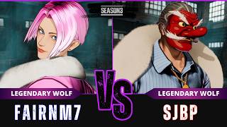 FF:CotW 🐺 FAIRNM7 (Blue Mary) vs SJBP (Mr.Karate)⭐Replay Match - FATAL FURY: CotW - 8/26